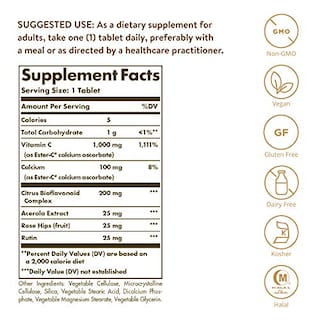 Foto 3 | Suplemento Solgar Ester-c Plus 1000 Mg De Vitamina C 90 Comprimidos - Venta Internacional.