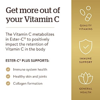 Foto 5 | Suplemento Solgar Ester-c Plus 1000 Mg De Vitamina C 90 Comprimidos - Venta Internacional.