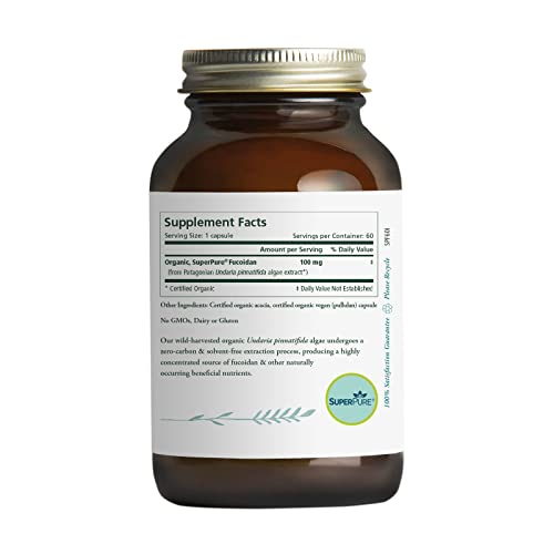 Foto 3 pulgar | Suplemento Pure Synergy Superpure Fucoidan Extract 60 Cápsulas - Venta Internacional.