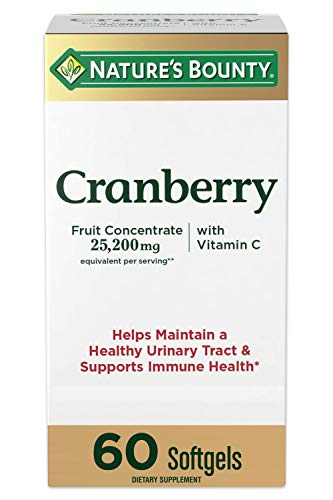 Foto 2 pulgar | Suplemento Dietético Nature's Bounty Cranberry 60 Soft Gels - Venta Internacional.