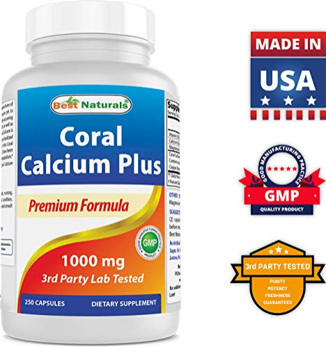 Foto 8 pulgar | Suplemento Best Naturals Coral Calcium Plus 1000 Mg 250 Cápsulas - Venta Internacional.
