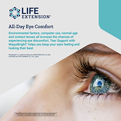 Foto 6 pulgar | Complementa Life Extension Tar Support Con Maquibright 60 Mg - Venta Internacional.