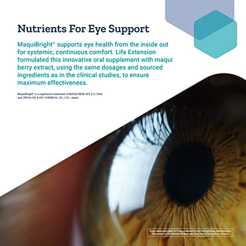 Foto 8 pulgar | Complementa Life Extension Tar Support Con Maquibright 60 Mg - Venta Internacional.