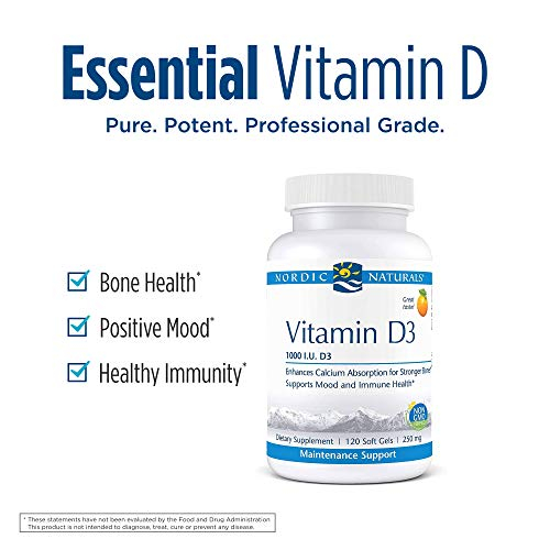 Foto 4 pulgar | Suplemento Nordic Naturals Pro Vitamina D3 1000 Ui 120 G Blandos - Venta Internacional.