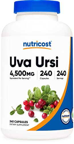 Foto 1 | Suplemento Nutricost Uva Ursi 4500 Mg 240 Cápsulas - Venta Internacional.