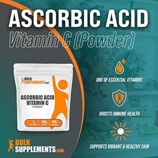 Foto 2 | Vitamina C en Polvo Bulksupplements.com Ácido Ascórbico 100 gr - Venta Internacional