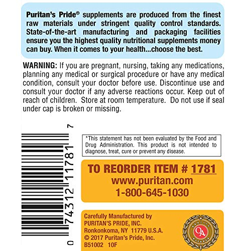 Foto 4 pulgar | Suplemento Puritan's Pride con Vitamina E 450 mg 100 Tabletas - Venta Internacional.