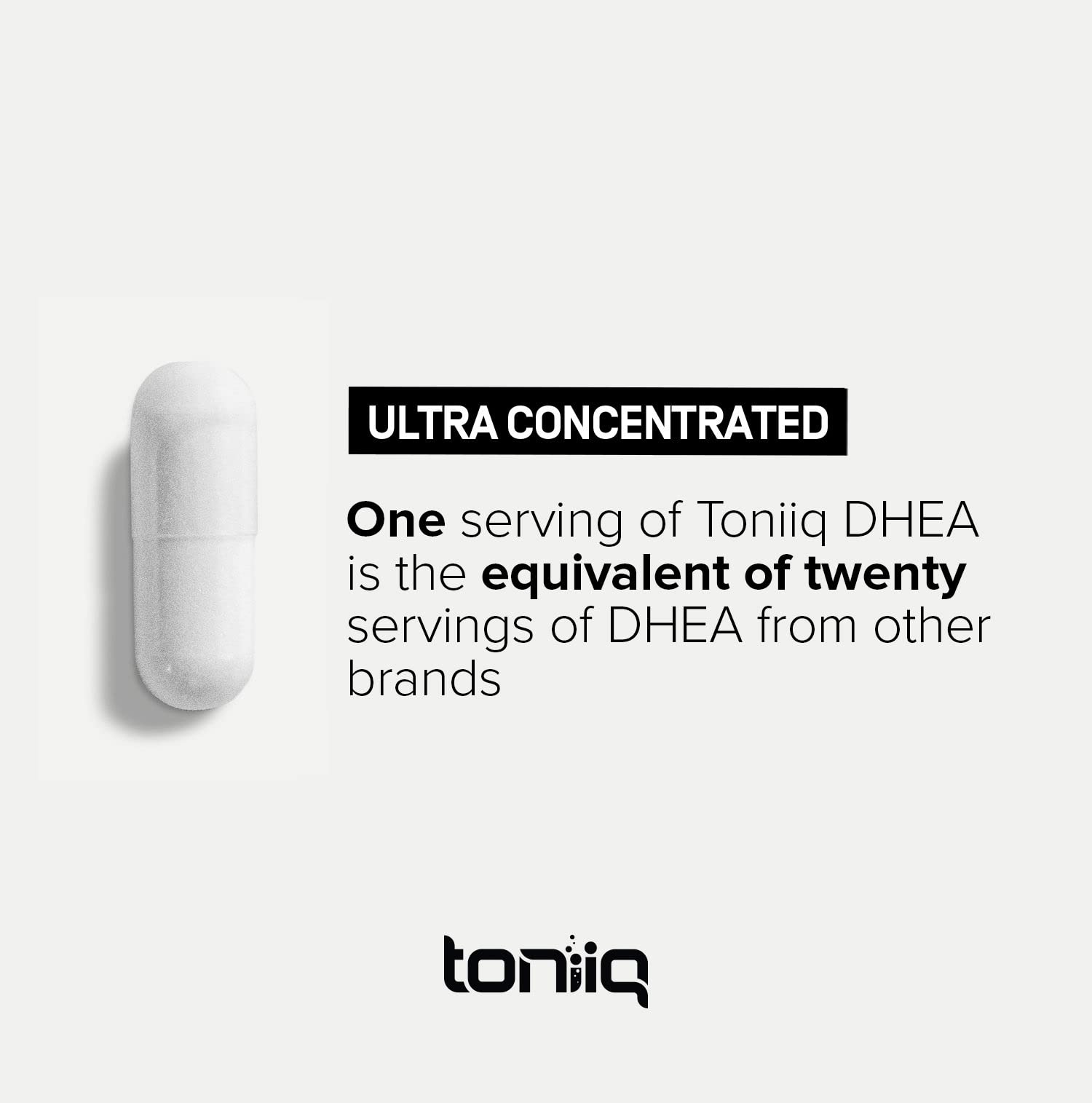 Foto 6 pulgar | Suplemento Toniiq De Dhea De Ultra Alta Resistencia De 100 Mg Para Hombres - Venta Internacional.
