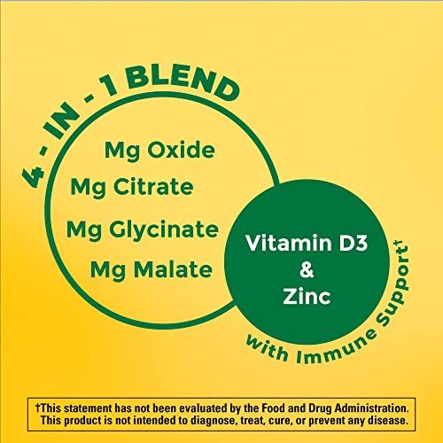 Foto 4 pulgar | Complemente El Complejo De Magnesio Nature Made Con Vitamina D Y Zinc - Venta Internacional.