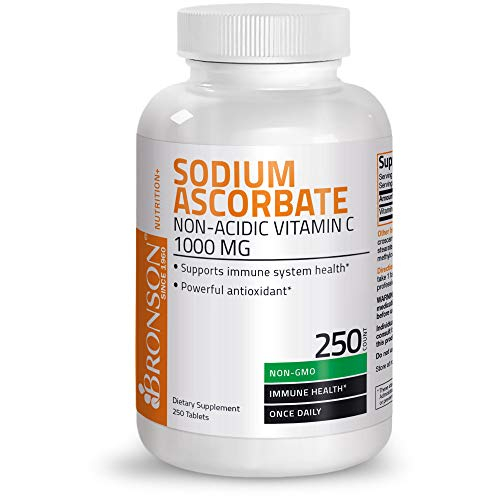 Foto 7 pulgar | Suplemento De Vitamina C: Ascorbato De Sodio Bronson, 1000 Mg, 250 Tabletas - Venta Internacional.