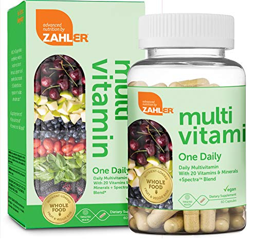 Foto 2 pulgar | Suplemento Zahler Multivitamin One Daily 60 Cápsulas - Venta Internacional.