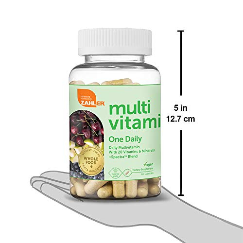 Foto 6 pulgar | Suplemento Zahler Multivitamin One Daily 60 Cápsulas - Venta Internacional.