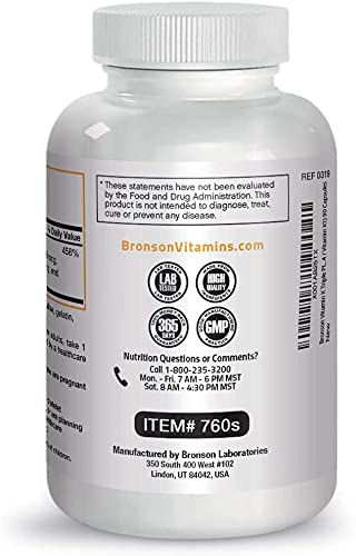 Foto 7 | Suplemento Bronson Vitamina K Triple Play 90 Cápsulas - Venta Internacional.