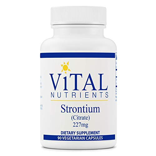Foto 2 pulgar | Suplemento De Estroncio (citrato) De Vital Nutrients 227 Mg 90 Cápsulas - Venta Internacional.