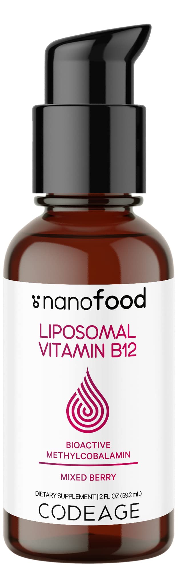 Foto 5 pulgar | Suplemento Líquido Codeage, Vitamina B12, Metilcobalamina, 1250 Mcg - Venta Internacional.