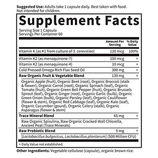 Foto 6 | Suplemento Garden Of Life Vitamin Code Vegan K Complex - Venta Internacional.