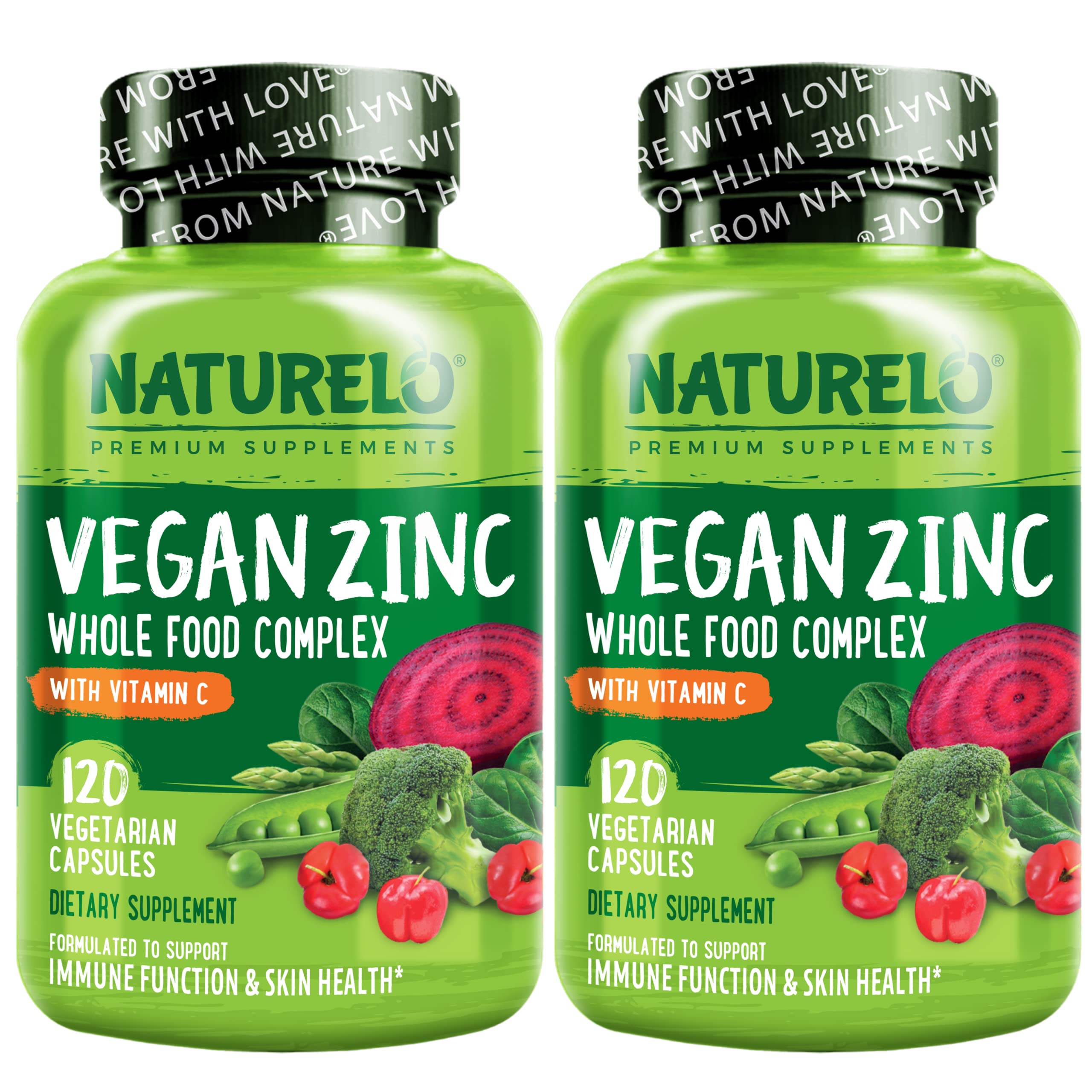 Foto 2 pulgar | Complemente El Complejo Alimenticio Integral De Zinc Vegano Naturelo Con Vitamina - Venta Internacional.
