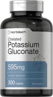 Foto 1 | Suplemento De Gluconato De Potasio 595 Mg 300 Tabletas Horbaach - Venta Internacional.