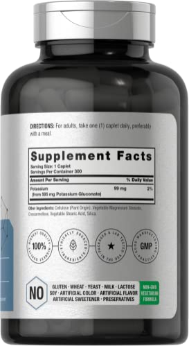 Foto 3 pulgar | Suplemento De Gluconato De Potasio 595 Mg 300 Tabletas Horbaach - Venta Internacional.