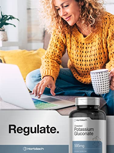 Foto 6 | Suplemento De Gluconato De Potasio 595 Mg 300 Tabletas Horbaach - Venta Internacional.