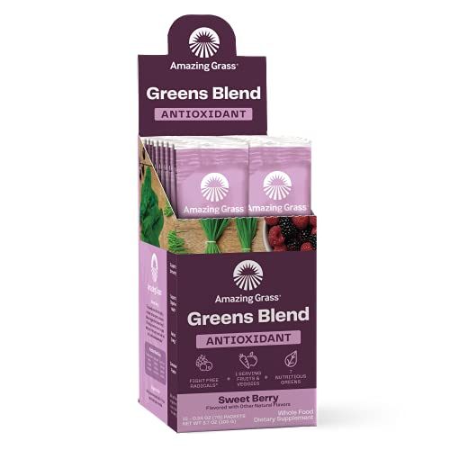 Foto 2 pulgar | Mezcla De Batido En Polvo Super Greens Amazing Grass, 15 Porciones - Venta Internacional.