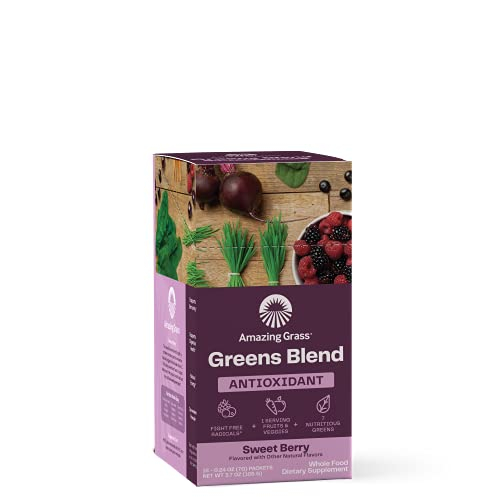 Foto 7 | Mezcla De Batido En Polvo Super Greens Amazing Grass, 15 Porciones - Venta Internacional.