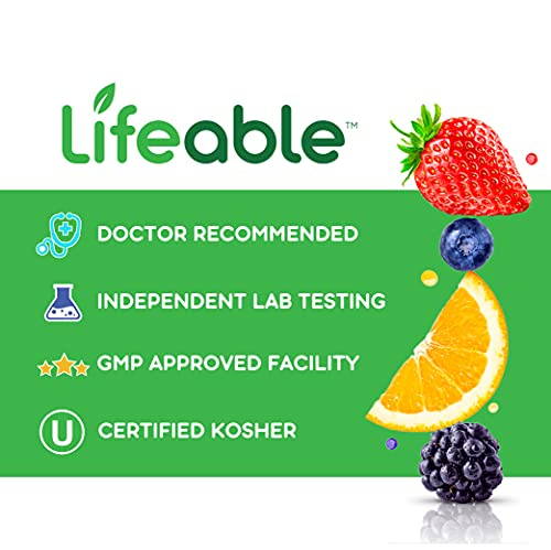 Foto 5 | Complementa Lifeable Vitamina E, 268 Mg, 90 Gomitas - Venta Internacional.