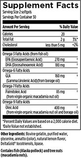 Foto 3 | Diseños De Suplementos Para La Salud Omegavail Synergy 60 Softgels - Venta Internacional.