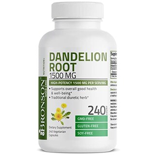 Foto 2 | Suplemento De Raíz De Diente De León De Bronson, 1500 Mg, Alta Potencia, 60 - Venta Internacional.