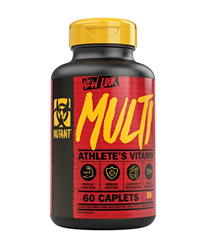 Suplemento De Vitaminas De Alta Potencia Mutant Multi, 60 Comprimidos - Venta Internacional.
