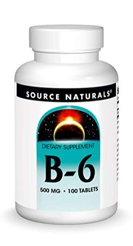 Foto 2 pulgar | Suplemento Source Naturals, Vitamina B-6, 500 Mg, 100 Comprimidos - Venta Internacional.
