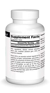 Foto 3 | Suplemento Source Naturals, Vitamina B-6, 500 Mg, 100 Comprimidos - Venta Internacional.