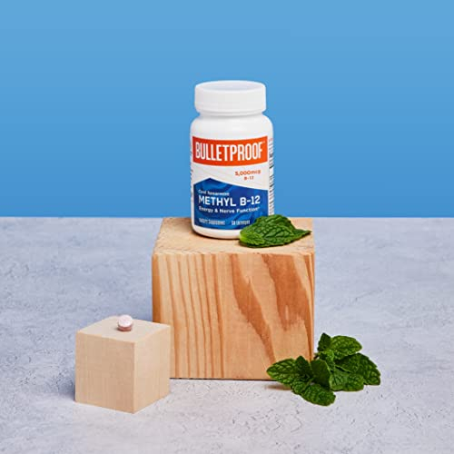 Foto 4 pulgar | Pastillas De Metil B-12 Supplement Bulletproof, 60 Unidades - Venta Internacional.