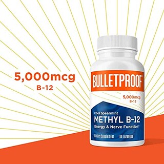 Foto 6 | Pastillas De Metil B-12 Supplement Bulletproof, 60 Unidades - Venta Internacional.