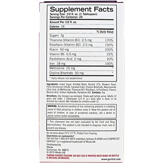 Foto 3 | Suplemento Geritol Liquid Energy Support 360 Ml (paquete De 3) - Venta Internacional.