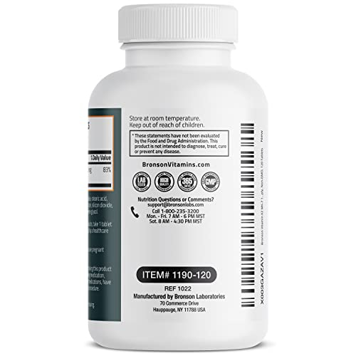 Foto 8 pulgar | Suplemento Bronson De Vitamina K2 Mk-7 100 Mcg 120 Tabletas - Venta Internacional