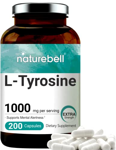 Foto 1 | Suplemento Naturebell L-tirosina 1000 Mg 200 Cápsulas - Venta Internacional.
