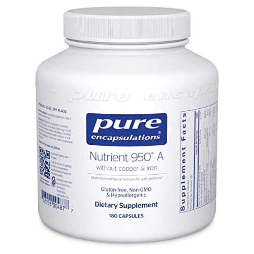 Foto 2 pulgar | Multivitamínico Pure Encapsulations Nutrient 950 A 180 Cápsulas - Venta Internacional.