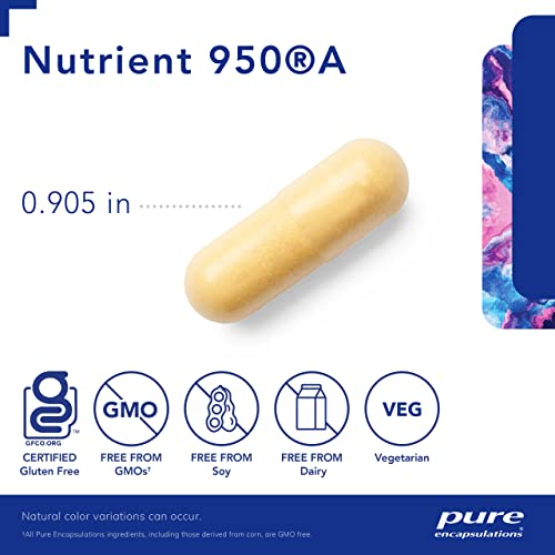 Foto 4 pulgar | Multivitamínico Pure Encapsulations Nutrient 950 A 180 Cápsulas - Venta Internacional.
