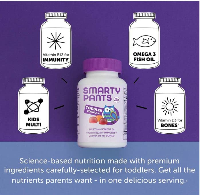 Foto 7 pulgar | Suplemento Smartypants Toddler Formula Gommy 180 Unidades - Venta Internacional.