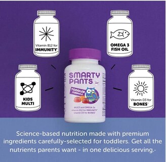 Foto 6 | Suplemento Smartypants Toddler Formula Gommy 180 Unidades - Venta Internacional.