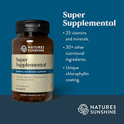 Foto 5 pulgar | Suplemento Nature's Sunshine Super Supplemental 120 Comprimidos - Venta Internacional.