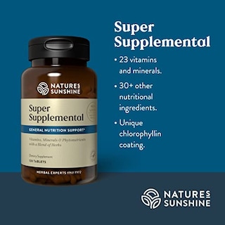 Foto 4 | Suplemento Nature's Sunshine Super Supplemental 120 Comprimidos - Venta Internacional.