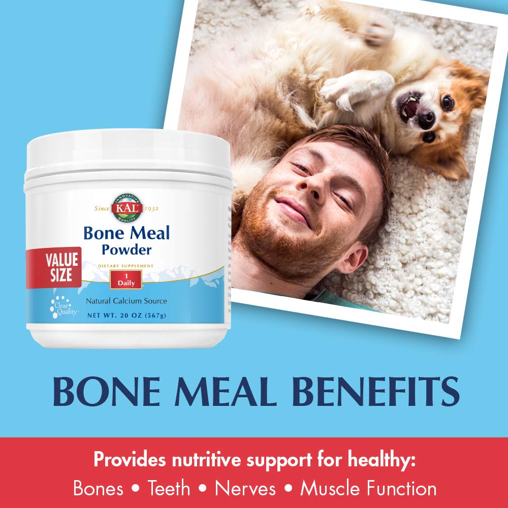 Foto 4 pulgar | Suplemento Kal Bone Meal En Polvo 1300 Mg De Calcio 440 Mg De Fosfo - Venta Internacional.