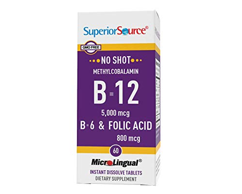 Foto 2 pulgar | Suplemento De Fuente Superior De Vitamina B12, Metilcobalamina, 5000 Mg - Venta Internacional.