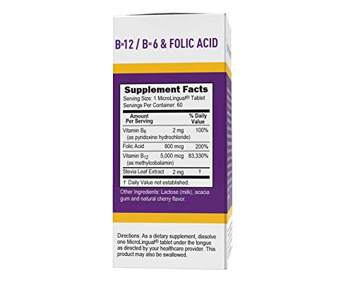 Foto 3 pulgar | Suplemento De Fuente Superior De Vitamina B12, Metilcobalamina, 5000 Mg - Venta Internacional.