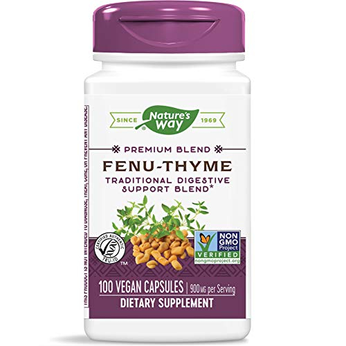Foto 2 pulgar | Suplemento Nature's Way Premium Blend de Feno-tomillo 900 Mg 100 V - Venta Internacional