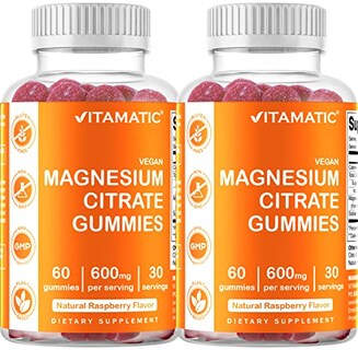 Foto 1 | Suplemento Vitamático De Citrato De Magnesio En Gomitas, 600 Mg, 60 G - Venta Internacional.