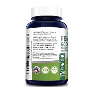 Foto 3 | Suplemento De Alholva Nusapure 5000 Mg, 200 Cápsulas Vegetarianas - Venta Internacional.