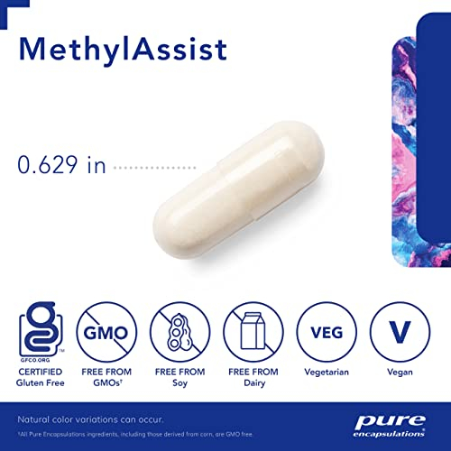 Foto 4 pulgar | Suplemento Pure Encapsulations Methylassist 90 Cápsulas - Venta Internacional.